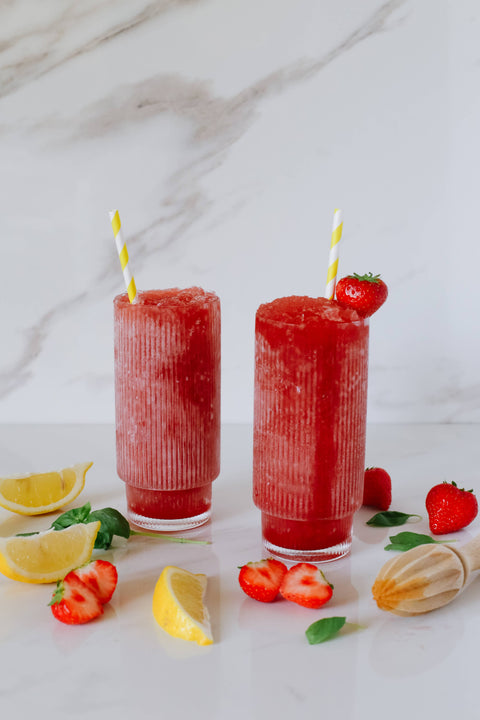 Strawberry Basil Lemonade Singles