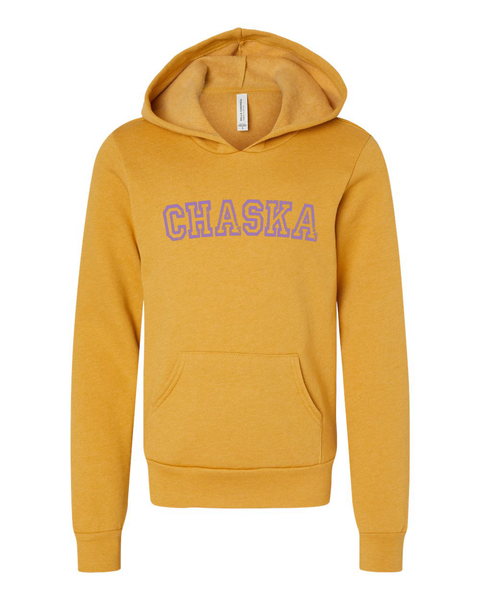 Youth Chaska Varsity Lettering Sweatshirt Hoodie