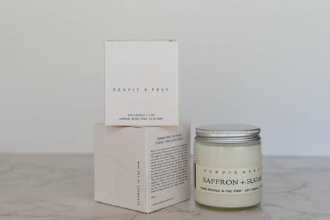 Saffron + Sugar Soy Candle