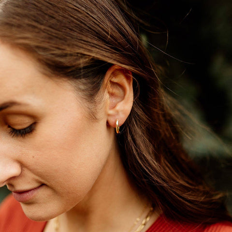 Everyday Gold Hoop Earrings