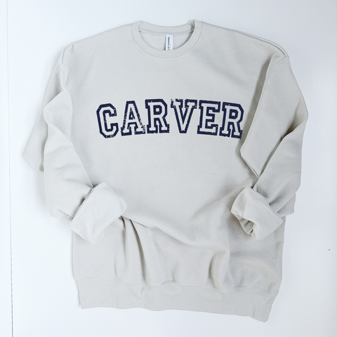 Carver Varsity Lettering Ultra Soft Sweatshirt - Multiple Color Options