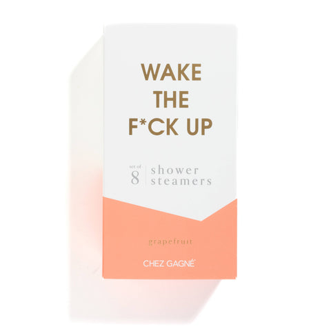 Wake The F*ck Up Shower Steamers - Grapefruit