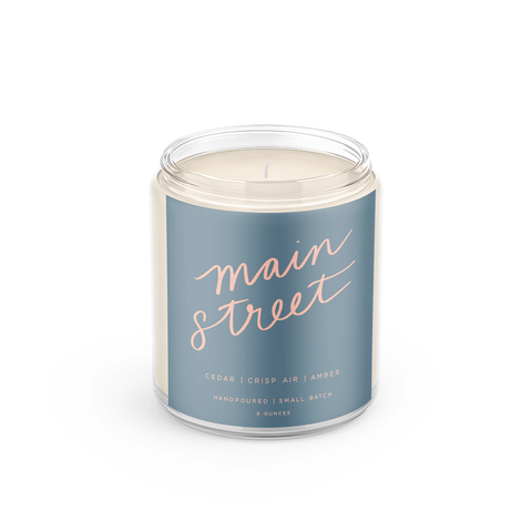 Main Street: 8 oz Soy Wax - Small Batch Candles