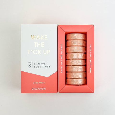 Wake The F*ck Up Shower Steamers - Grapefruit