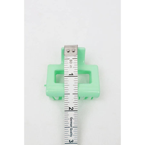 Mini Rectangle Hair Claw Clip