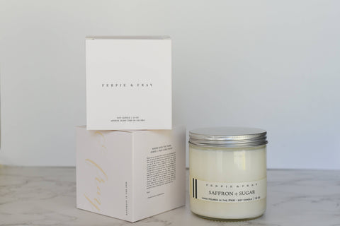 Saffron + Sugar Soy Candle