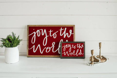 Joy to the World | Wall Art