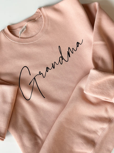 Grandma Relaxed Fit Crewneck Sweatshirt