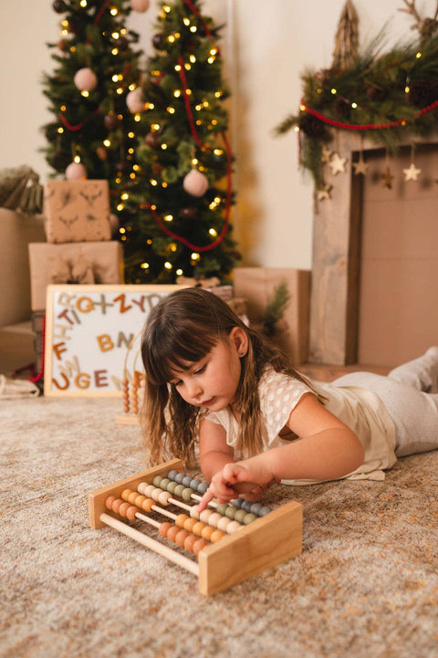 Neutral Wooden Abacus