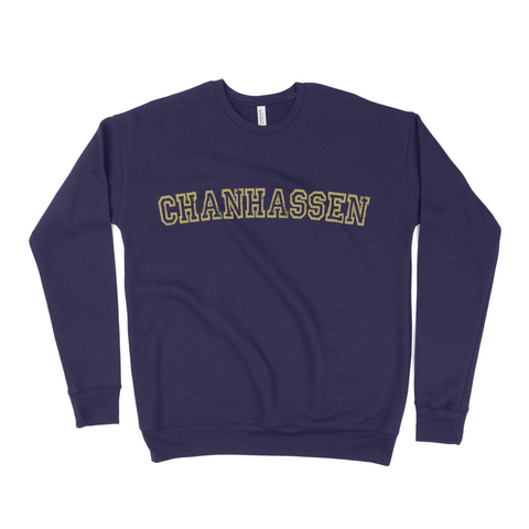 Chanhassen Varsity Lettering Ultra Soft Sweatshirt - Multiple Color Options