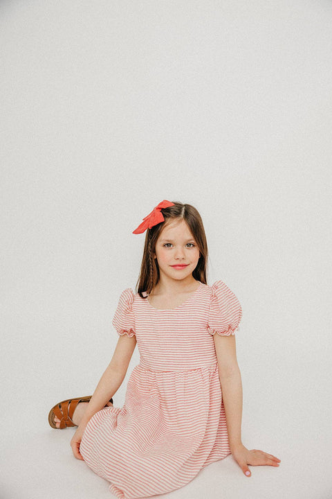 Raven Pink Stripe Dress