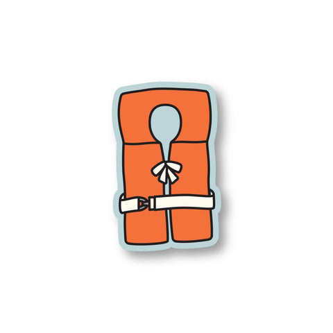 Life Jacket Sticker