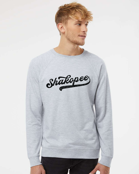 Shakopee Baseball Lettering Lightweight Sweatshirt - Multiple Color Options