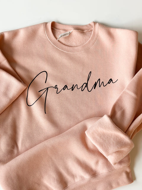 Grandma Relaxed Fit Crewneck Sweatshirt