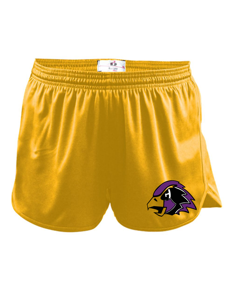 Chaska Hawks Youth Running Shorts - Gold