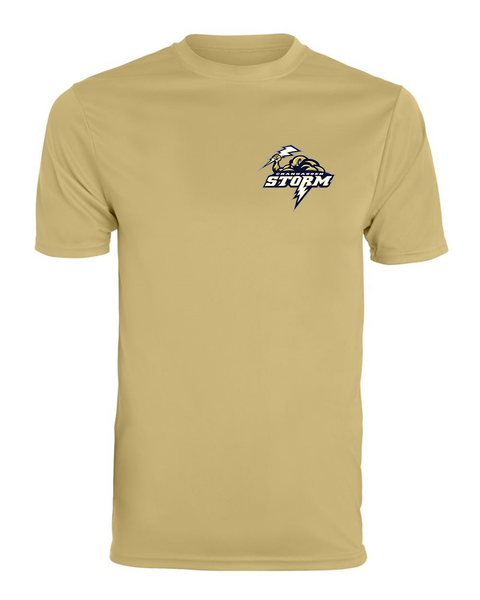 Chanhassen Storm Performance Tee, Storm Gold. Youth & Adult