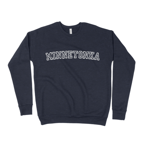 Minnetonka Varsity Lettering Ultra Soft Sweatshirt - Multiple Color Options