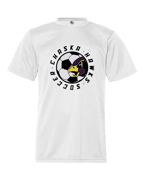 Chaska Hawks Soccer Performance Tee. Youth & Adult