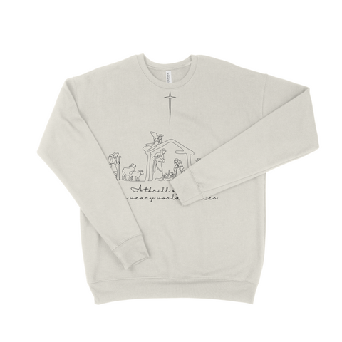 Thrill of Hope Nativity Crewneck Sweatshirt