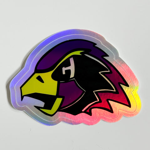 Chaska Hawks Holographic Vinyl Sticker