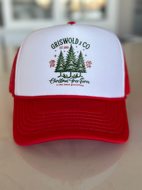 Griswold & Co Christmas Tree Farm Trucker Hat