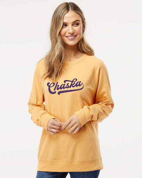 Chaska Baseball Lettering Lightweight Sweatshirt - Multiple Color Options