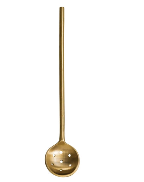 Brass Olive Spoon