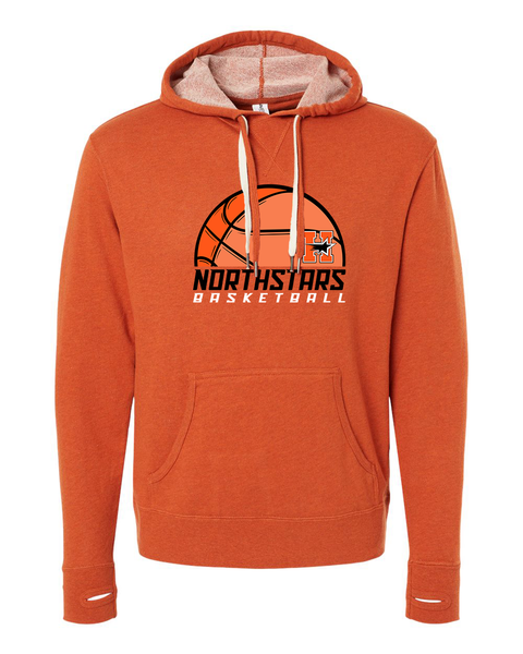 Hurley Northstars Basketball Special Blend Orange Unisex Hoodie