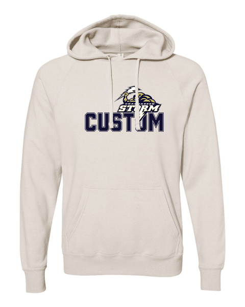 Chanhassen Storm Custom Activity Logo Hoodie in Natural Oat