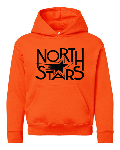 Youth NorthSTARs Fun Font Design, Orange