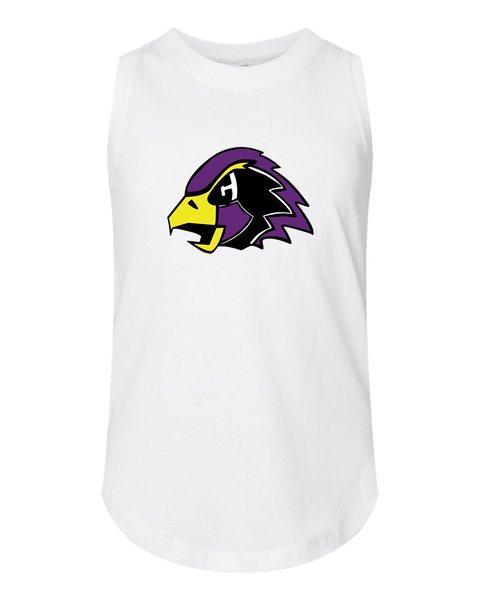 Chaska Hawks Youth Tank Tops, Grey or White