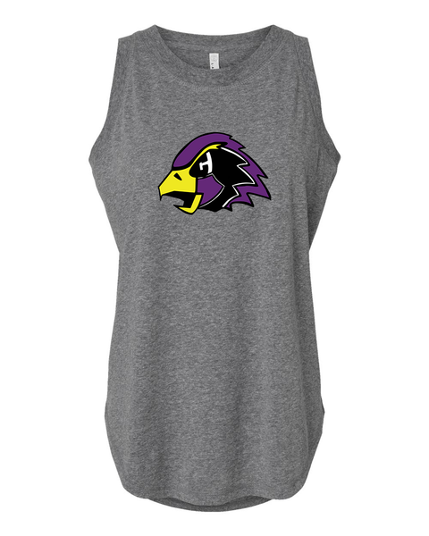 Chaska Hawks Women's Tank Top, Grey or White