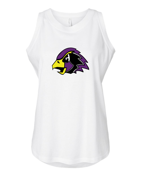 Chaska Hawks Women's Tank Top, Grey or White