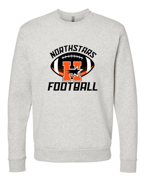 Hurley Northstars Football Oatmeal Unisex Crewneck Sweatshirt