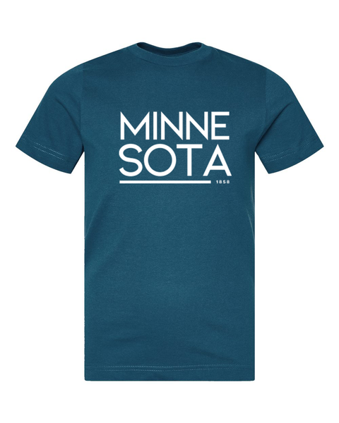 Superior Blue Modern Minnesota Tee - Toddler & Youth