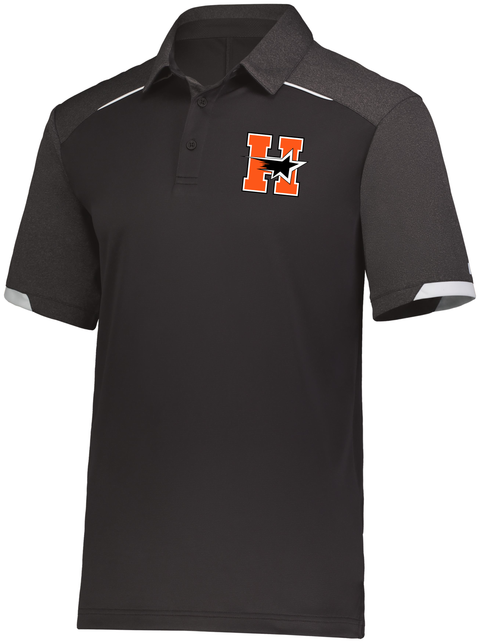 Hurley Northstars Logo Performance Polo, Black or Orange