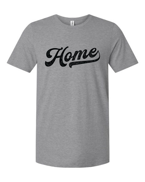 Custom Town Baseball Lettering Super Soft T-Shirt