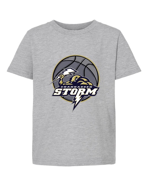 Chanhassen Storm Youth Basketball Grey Tee