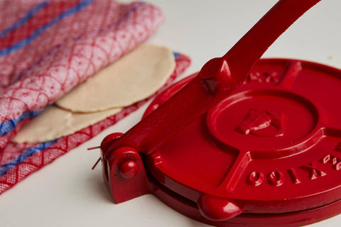 Cast Iron Tortilla Press Kit