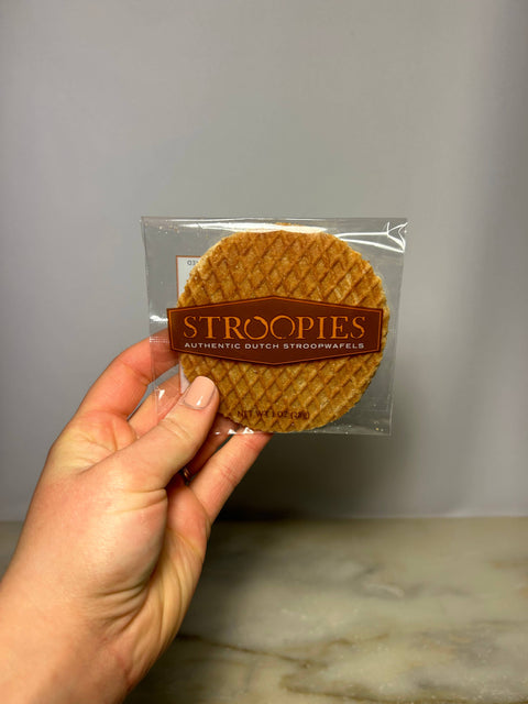 Stroopwafel Single Packs: Peppermint