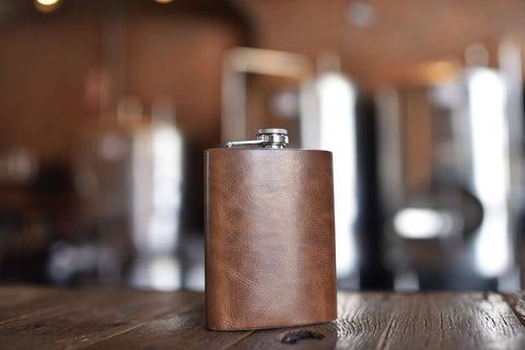 Leather Flask