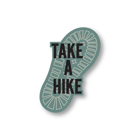 Take A Hike Sticker