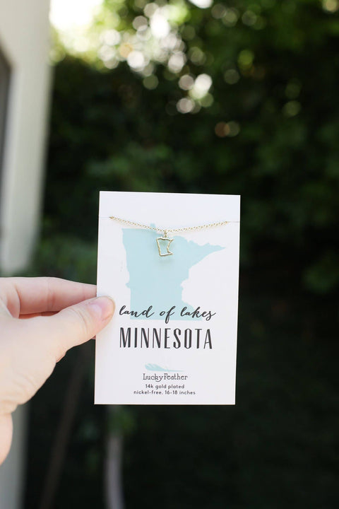 State Necklace - MINNESOTA