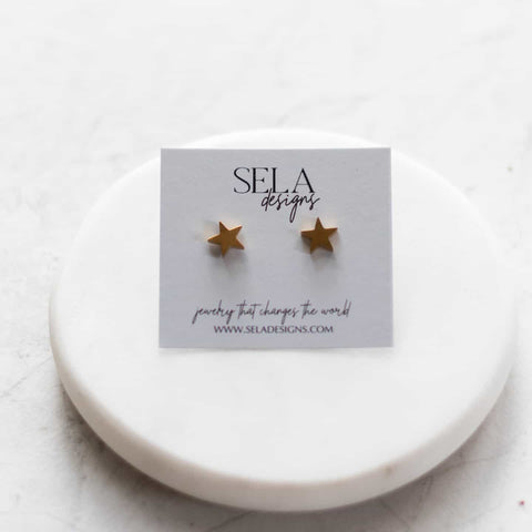 Star Stud Earrings