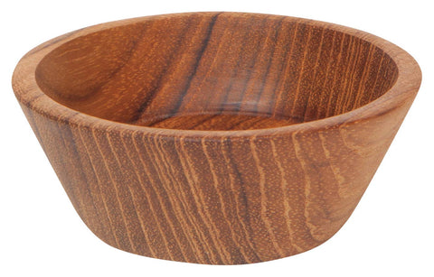 Teak Wood Pinch Bowls Set of 3