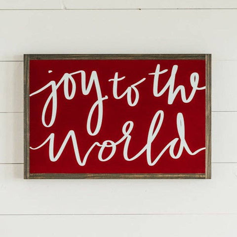 Joy to the World | Wall Art