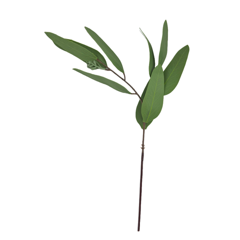 Eucalyptus, Real-Touch 14"-Pack of 5-Real Touch Artificial Eucalyptus Stems