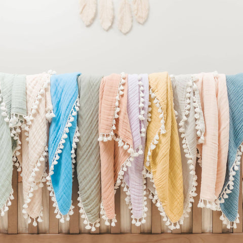 6 Layer Muslin Blanket Desert