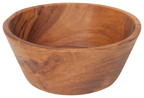 Teak Wood Pinch Bowls Set of 3