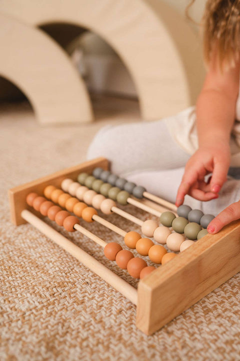 Neutral Wooden Abacus